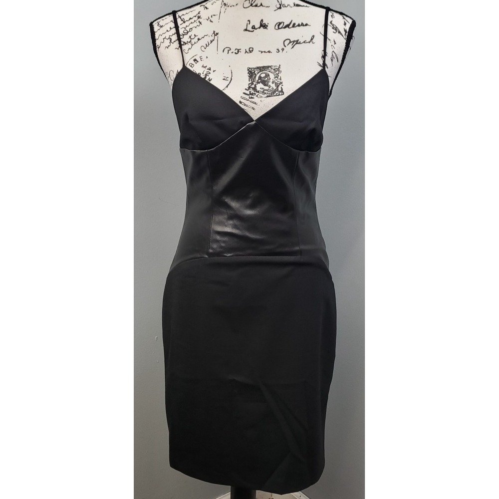 Hugo Buscati Black Midi Dress
